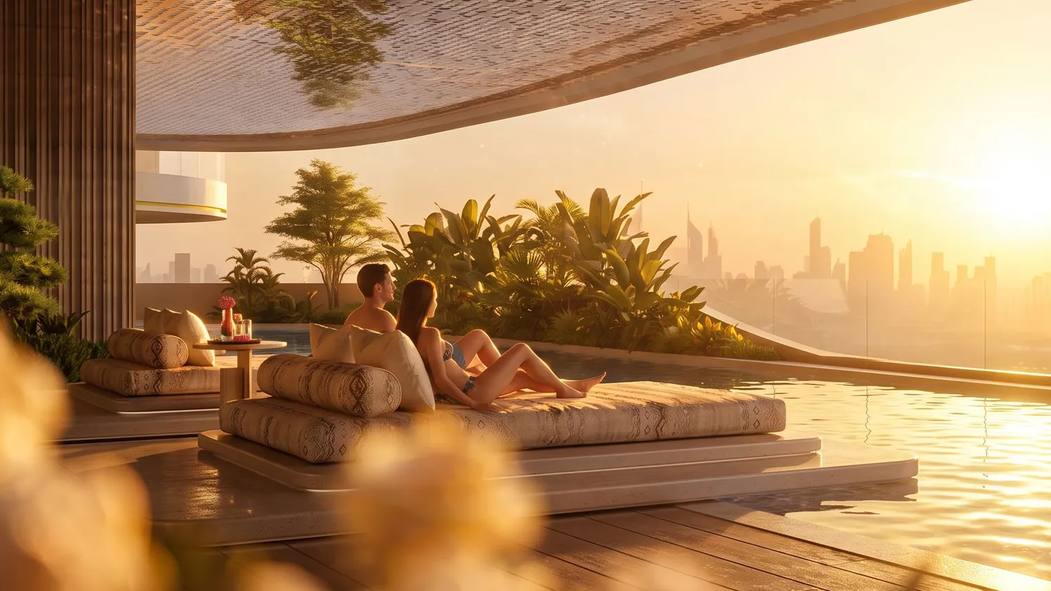 Rabdan Avenue rooftop lounge